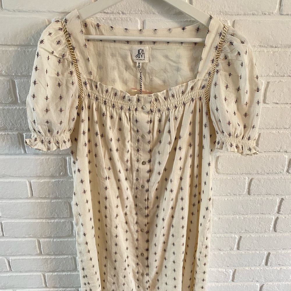 dRA los  Angeles square neck Mini Dress